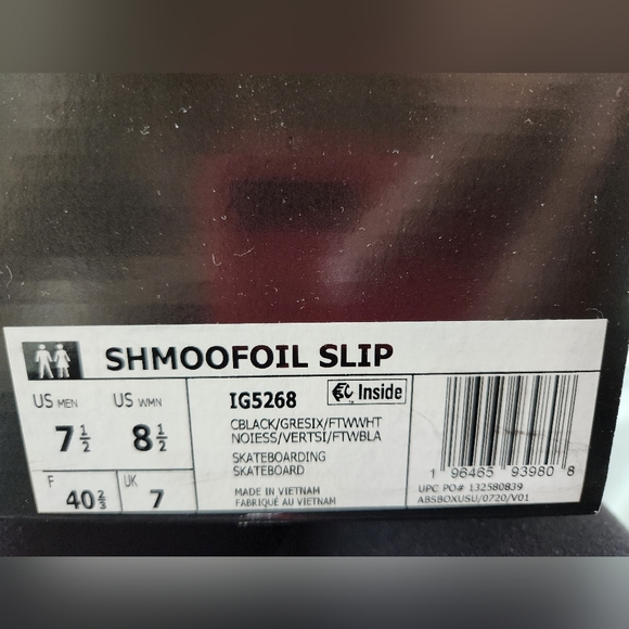 Adidas shmoofoil slip on sneaker - Picture 3 of 4